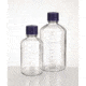VWR Boston Round Lab/Media Bottles, Polycarbonate, Graduated RPC1000 Clear