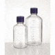VWR Boston Round Lab/Media Bottles, Polycarbonate, Graduated WPC1000 Wide Mouth, Clear