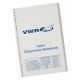 VWR Cleanroom Spiral Notebooks, Latex 07NBCR-3X5S College-Rule Notebooks, Case of 30