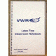 VWR Cleanroom Spiral Notebooks, Latex-Free 08NBP-8.5X11 College-Rule Notebooks