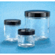 VWR Clear Glass Jars, Wide Mouth VW5410458V24 Convenience Packs With Caps Attached