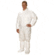 Vwr Coverall Elstc Wht 6X CS25 CV-J4022-9