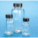 VWR French Square Bottles, Clear, Wide Mouth VW5610843V22 Convenience Packs With Caps Attached