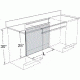 Vwr Panel Kneespace 25X42 CFA10M254200