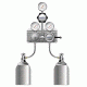 VWR SG-900 Semiautomatic Switchover Manifolds for Noncorrosive and Corrosive Gases 4702674 Chrome-Plated Brass Manifolds