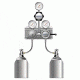 VWR SG-900 Semiautomatic Switchover Manifolds for Noncorrosive and Corrosive Gases 4702671 Chrome-Plated Brass Manifolds