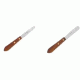 VWR Spatulas with Wooden Handles 11648-149 Standard Blade Spatulas