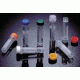 VWR SuperClear Screw Cap Microcentrifuge Tubes 3661-870-000 Nonsterile Tubes With Natural-Color Caps