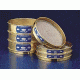 VWR Testing Sieves, 8 Brass Frame, Stainless Steel Wire Cloth 6BS8H Half Height