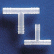 VWR Untapered Connectors K1411-VWR 4-Way Connector