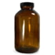 VWR Vwr Bottle Amber Wm 500ml Pk12 414004-198, Unit PK