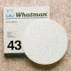 Whatman Grade No. 43 Quantitative Filter Paper, Ashless, Whatman 1443-185