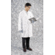 White Swan Labcoat Mens FULL-L Wht 38 6115-11-38
