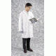 White Swan Labcoat Mens FULL-L Wht 40 6115-11-40