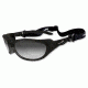 Wiley X Air Rage Sunglasses - LA Grey Light Adjusting Lens/ Gloss Black Frame 696