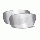 Wiley X Tobi Replacement Lens,Polarized Silver Flash Smoke Grey ACTOBP