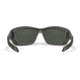 Wiley X WX Gravity Sunglasses, Black Crystal Frame, Captivate Pol Blue Mirror Lenses, CCGRA19