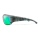 Wiley X WX Omega Sunglasses, Kryptek Neptune Frame, Captivate Pol Green Mirror Lenses, ACOME13