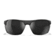 Wiley X WX Prime Sunglasses, Matte Black Frame, Prime Captivate Pol Black Mirror Lens, ACPRM05