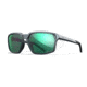 Wiley X WX Sierra Sunglasses, Matte Graphite Frame, Sierra Captivate Pol Green Mirror Lens, AC6SRA07