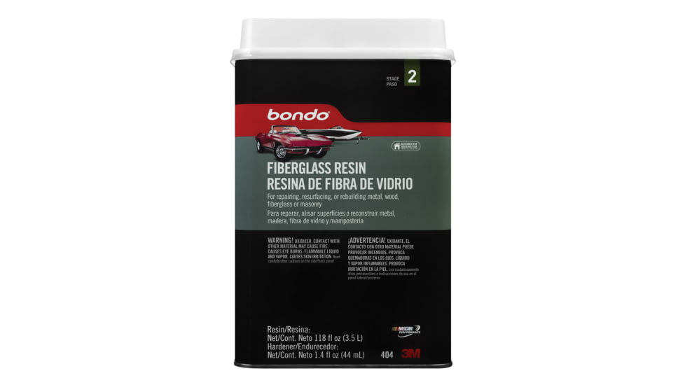 3M 00404 Fiberglass Resin, 0.9 Gallon, 7010309274