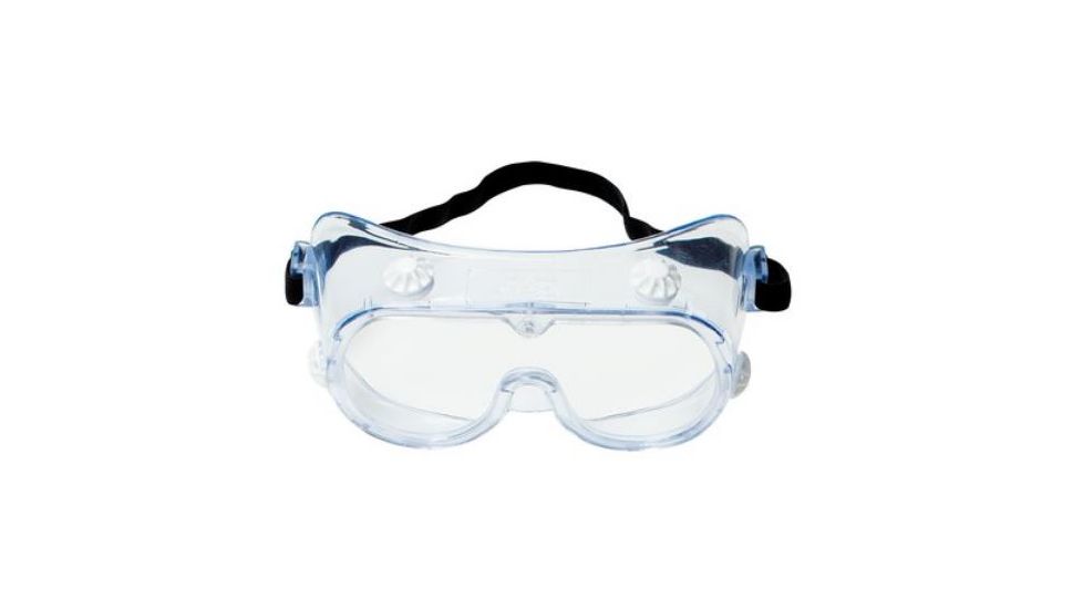 3M Goggle 332AF Chem Splash Clr 40661-00000-10, Case