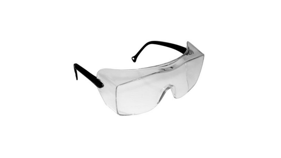 3M Ox 1000 Black TE/CLEAR Lens 12163-00000-20, Case