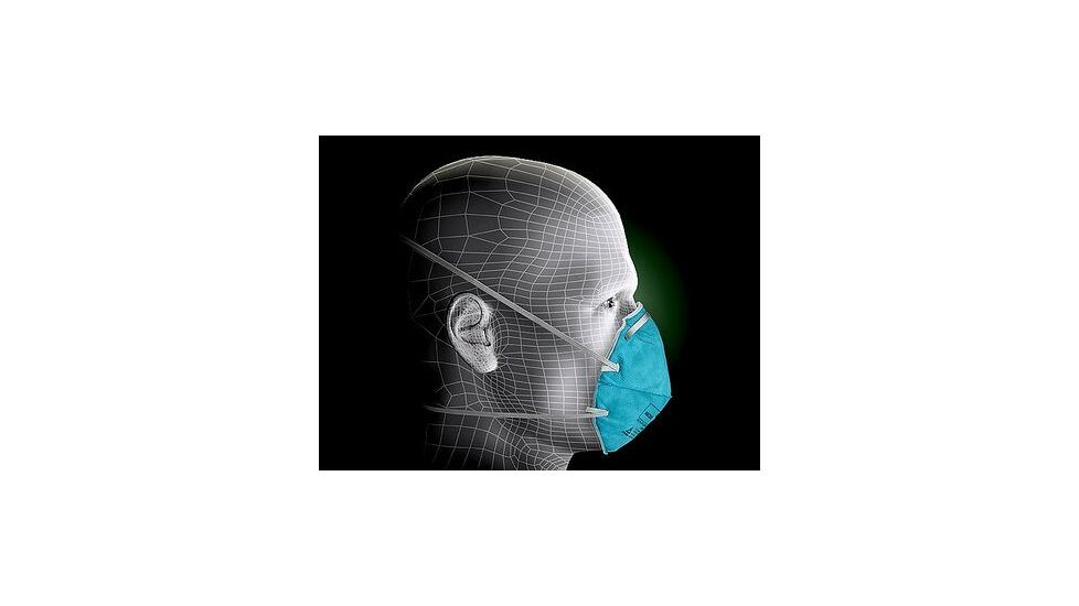3M Health Care N95 Particulate Respirator and Surgical Mask, Pack of 20, 1860-PK