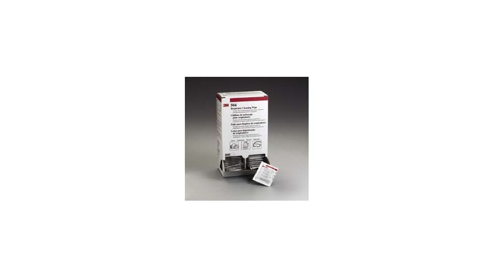 3M Wipe F/RESPIRATOR 8X10IN PK100 504