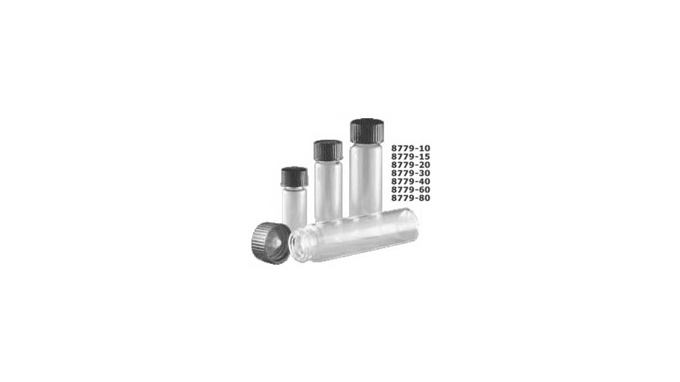 Ace Glass Laboratory Glassware and Equipment 1 Dram POLY-SEAL Vial 8779-10