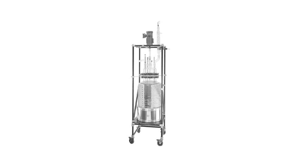 Ace Glass Laboratory Glassware and Equipment 100L 1'' Bead Btm Jktd Flask 6473-49