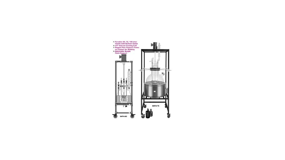 Ace Glass Laboratory Glassware and Equipment 100L Spher Support Assy 6474-372