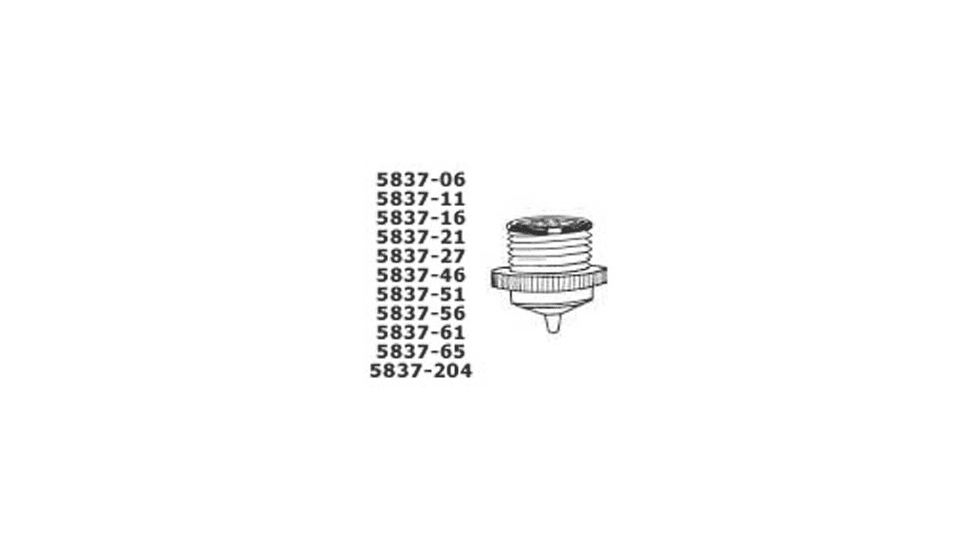Ace Glass Laboratory Glassware and Equipment 11MM Nylon Adapter 5837-06