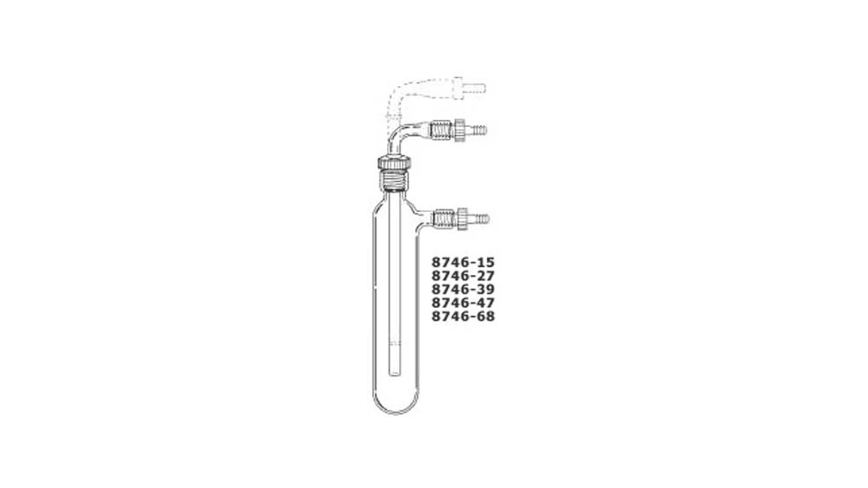 Ace Glass Laboratory Glassware and Equipment #15 90MM Vac Trap ''C'' 8746-68