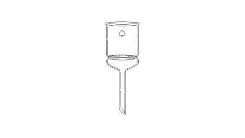 Ace Glass Laboratory Glassware and Equipment 150MM 6L POR. D Funnel 7186-136