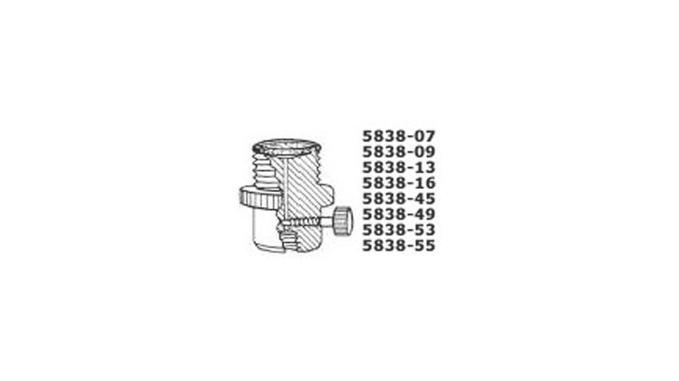 Ace Glass Laboratory Glassware and Equipment 15MM Ptfe Adapter 5838-49