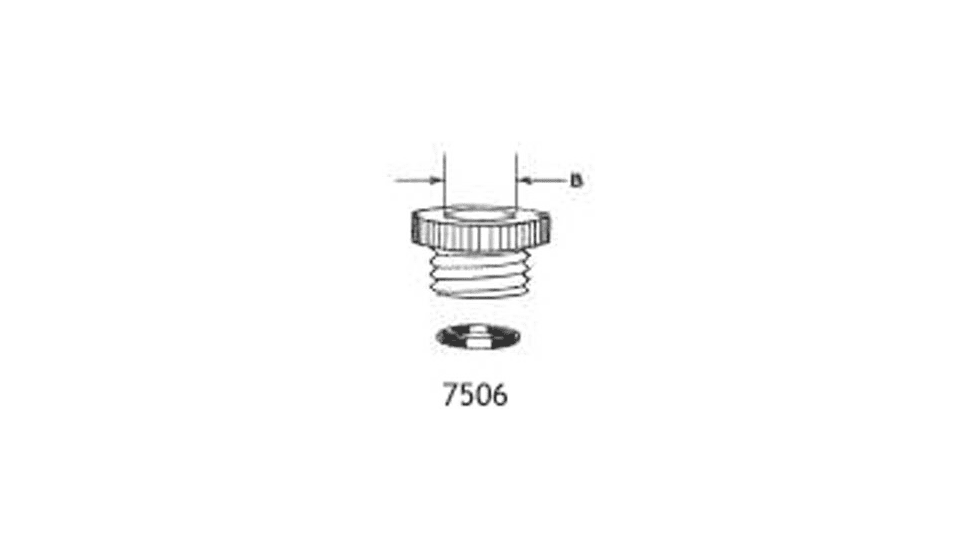 Ace Glass Laboratory Glassware and Equipment 18MM -112 Ptfe Bushing 7506-29