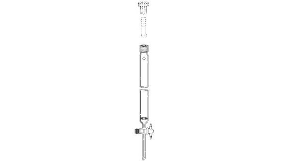 Ace Glass Laboratory Glassware and Equipment 19MM X 61CM Chrom Column ''C'' 5905-39