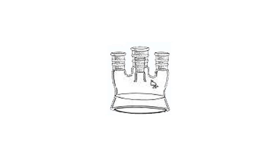 Ace Glass Laboratory Glassware and Equipment 29/42 4NK Reac Flask Head 6488-15