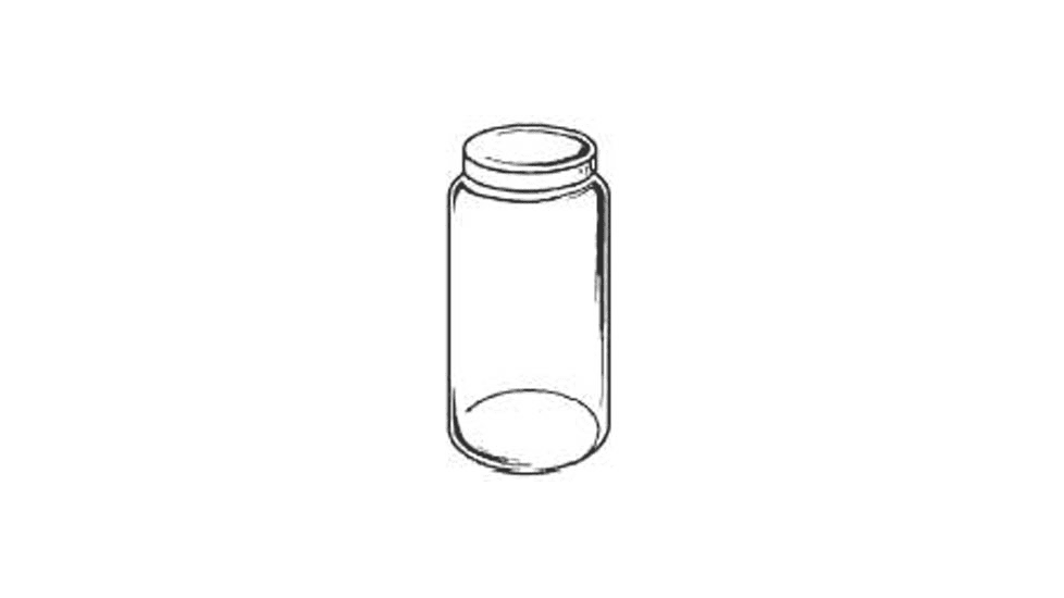 Ace Glass Laboratory Glassware and Equipment 32 OZ. BOTTLE, Wide Mouth 5549-32