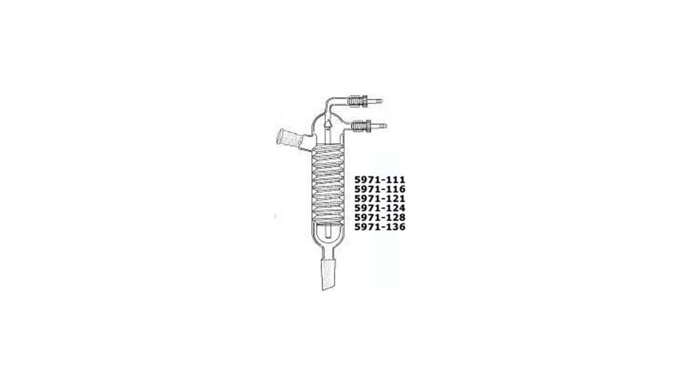 Ace Glass Laboratory Glassware and Equipment 45/50 Btm Friedrichs Cond 5971-124