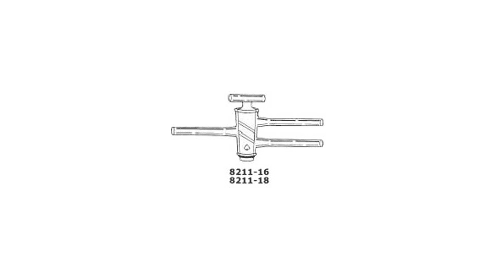 Ace Glass Laboratory Glassware and Equipment 4MM Hi Vac S/C Sld (GB) 8211-18