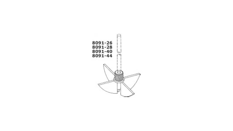 Ace Glass Laboratory Glassware and Equipment 5 1/2'' Replacement Blade 8091-28