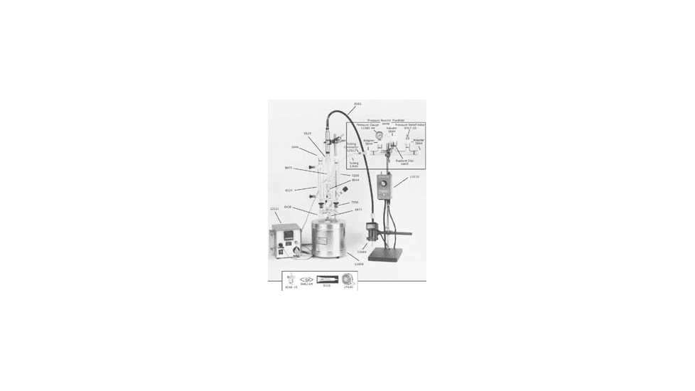 Ace Glass Laboratory Glassware and Equipment 5L 1PC Jktd Reac ''C'' 6438-255