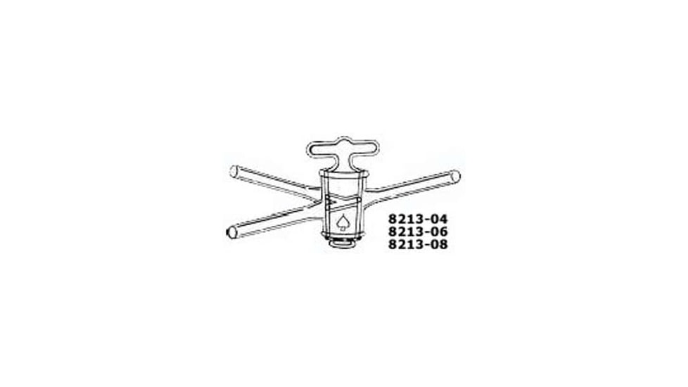 Ace Glass Laboratory Glassware and Equipment 6MM Hi Vac S/C Hlw (GB) 8213-08