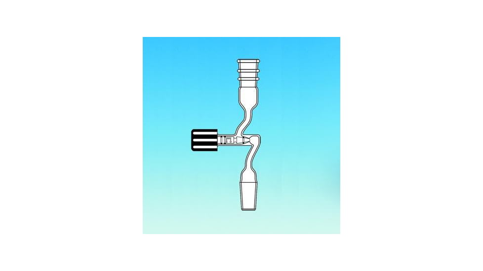 Ace Glass Laboratory Glassware and Equipment Adapter Stopcock 14/20-14/20 3844-31