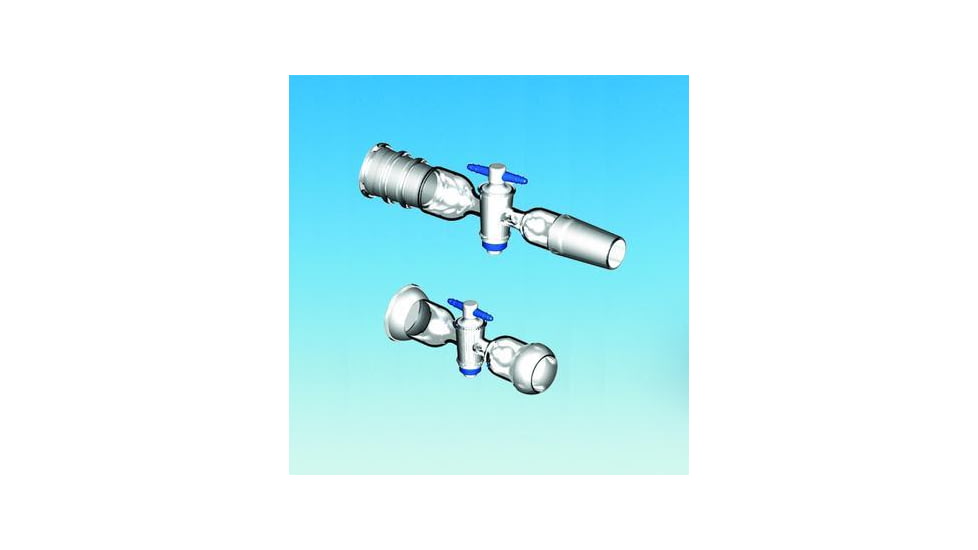 Ace Glass Laboratory Glassware and Equipment Adapter Stopcock 24/40-24/40 3843-37