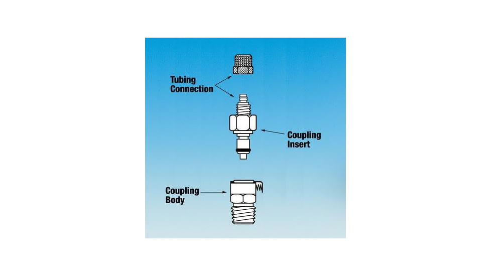 Ace Glass Laboratory Glassware and Equipment Coupling SHUT-OFF 1/4IN Mpt 12517-14