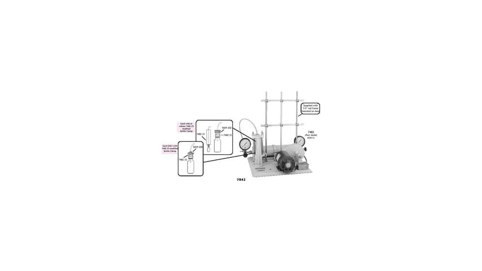 Ace Glass Laboratory Glassware and Equipment Hydrogenation App Ia Only 7482-70