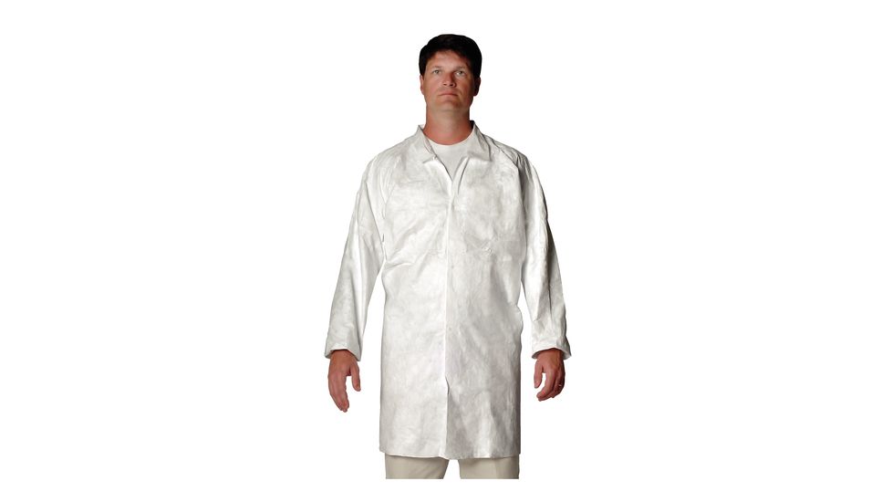VWR Frock Tyvek w/ Bound Neck XL, Case of 30, IC270BWHXLVD